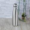 Stainless Steel Double Walled Vacuum Flask/Water Bottle, 24 Hours Hot and Cold, 500 Ml, Silver - 1Pc