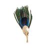 SKEDS Women Men Fashion Peacock Feathers Exquisite Design Badges Brooches Casual Unisex Classic Alloy Accessories Pins Buckle