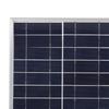 10W Framed Polycrystalline Solar Panel Kit with Controller - 12V/18V