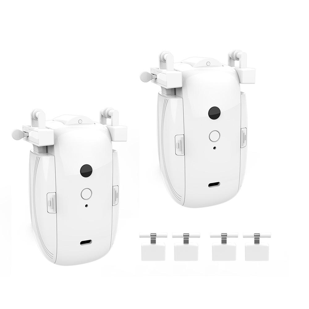 Tuya WiFi Smart Gardinrobot - Stemmestyrt Elektrisk Gardinassistent med Flere Spor