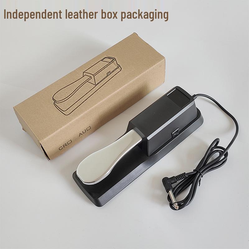 Sustain Pedal for Electric Piano and Keyboard, Metal Accessories