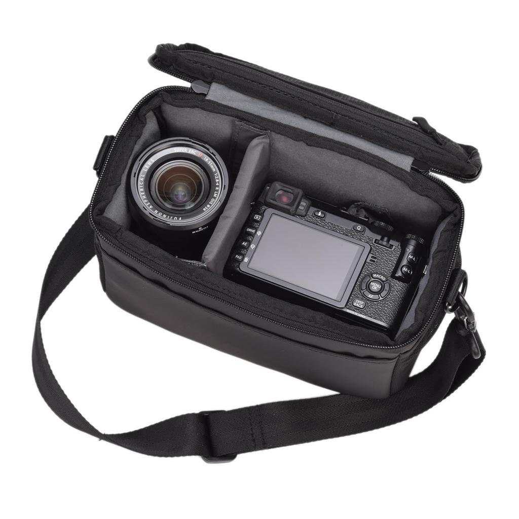 Etsumi Camera Bag Shoulder Bag Apex Inner Bag 3L Bag in Bag S Black VE-3556