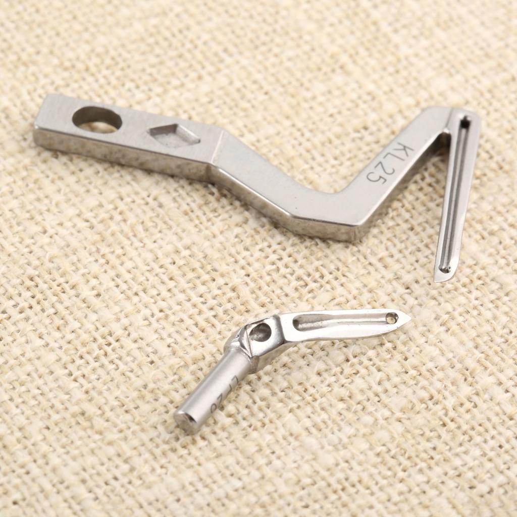DRELD 1pc Steel 737/747/757 Overlock Industrial Sewing Machine Looper Lower Looper KL25 Upper Looper LP26 Sewing Tools