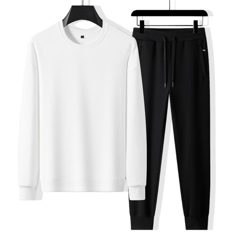 

Unisex Cotton Hoodie & Joggers Set - Fashionable, Casual, Loose Fit, Plus Size - Perfect for Spring and Autumn M