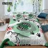 Dinosaurier Bettbezug Niedliche Dinosaurier Cartoon Tier Thema Bettwäsche Set Für Kinder Jugendliche Doppel Queen King Size Polyester Steppdeckenbezug
