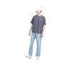 Uniqlo X Pop Mart Cartoon Anime Print Crew Neck T-Shirt Unisex Tops Dark-Gray 449367-08