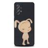 Y-Yoshitomos Art N-Nara Phone Case For Samsung S 25,24,23,22,30,21,10,9,Ultra,Plus,Lite,FE,4,5G Black Soft Case