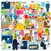 50 Simple Food Stickers Girly Hand Account Stickers DIY Laptop Hand Account Stickers