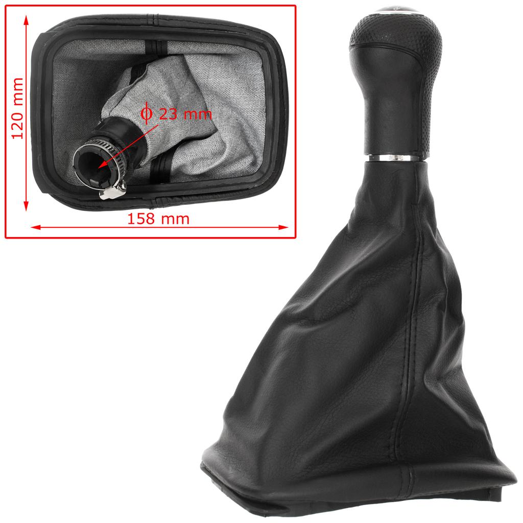 VW Golf IV 98-05 BLACK gear shift knob + gaiter