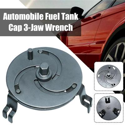 Car Repair Tools 3 Jaws Removal Tool Universal Adjustable Car Fuel Tank Lid Wrench Remove Oil Cover Pump Cap Spanner