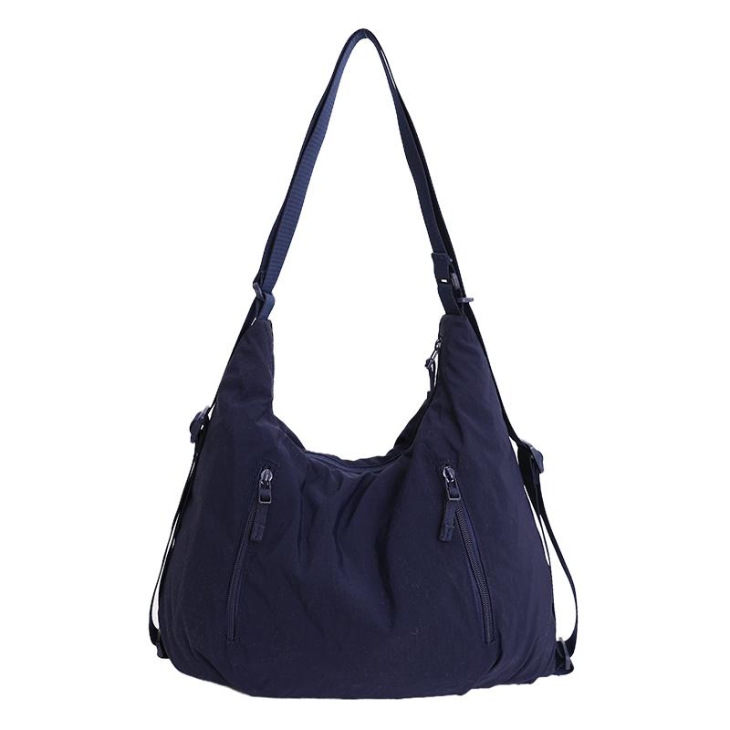 

Nyl Solid Color Zipper Simple Casual Tote 2026 Winter New Versatile Bags Girl Daily Commute Versatile Shoulder Bags Bolsa