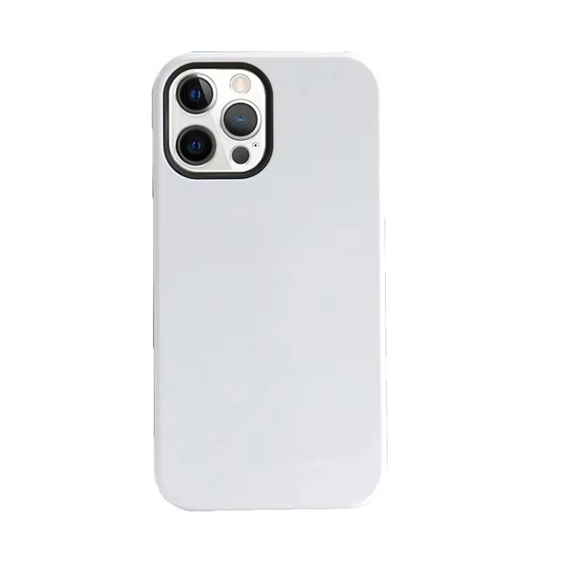 Double Layer TPU Phone Case for iPhone 17 Pro 3D Sublimation & Thermal Transfer Printing Case for iPhone 17 Pro Max Phone Case for iPhone 16&Opp Bag белый