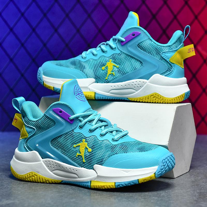Kids' Non-slip Breathable Basketball Shoes for Spring & Autumn 2025