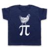 Chicken Pi Pie Maths Food Parody Funny Trigonometry Kids Childs T-Shirt