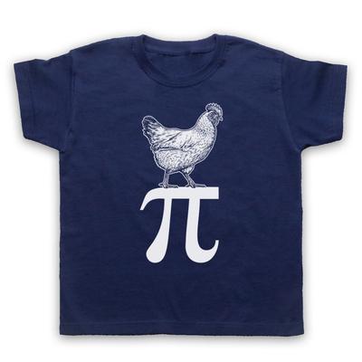 Chicken Pi Pie Maths Food Parody Funny Trigonometry Kids Childs T-Shirt