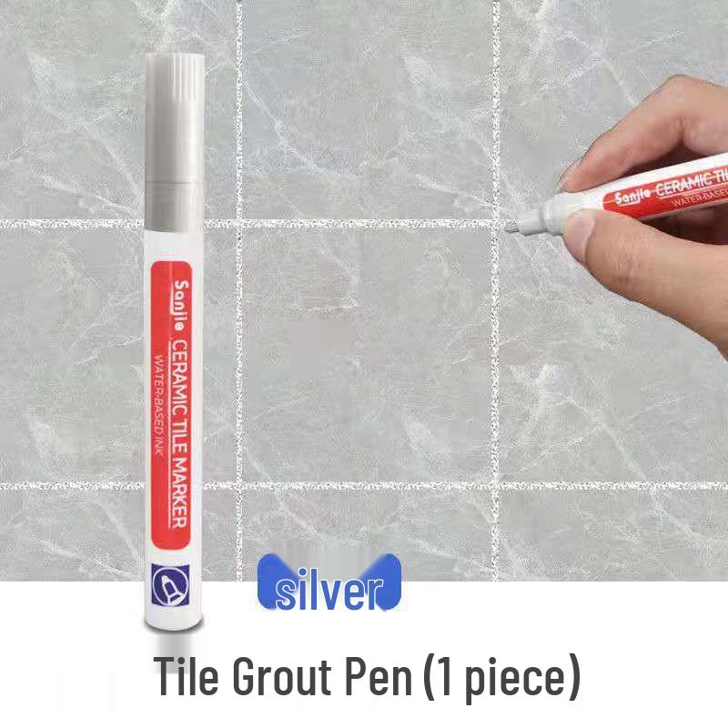 Waterproof Mildew-Proof Tile Grout Pen for Stain Removal and Repair