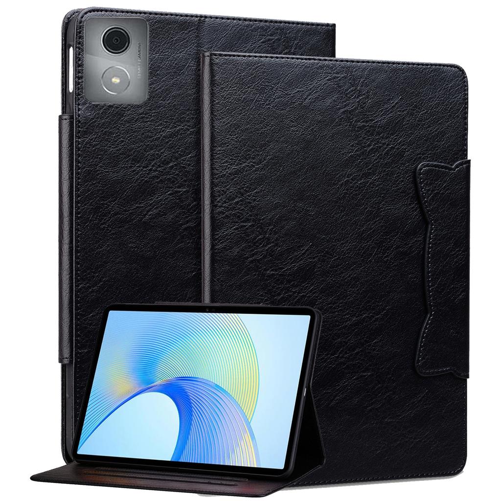 For Lenovo Tab M11 Plus/Tab K11 Plus Case Stand PU Leather Tablet Cover Cat Buckle Closure