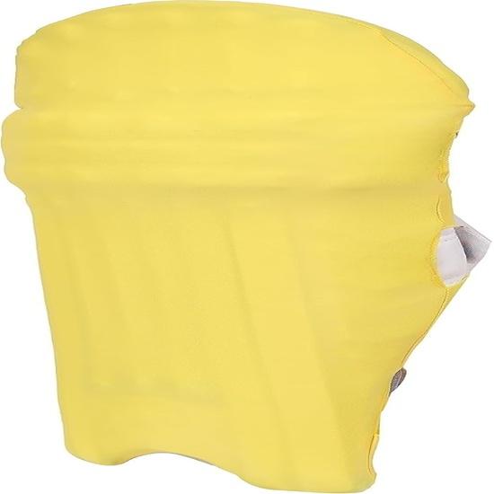KNK Cricket Batting Pad Cover – Universal Fit for Youth & Adult | Colored Leg Guard Cover | Reusable, Dustproof & All Brand (Yellow)