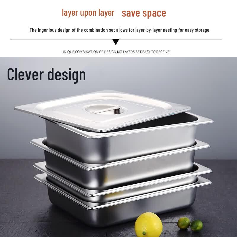 304 Stainless Steel Gastronorm Food Pan