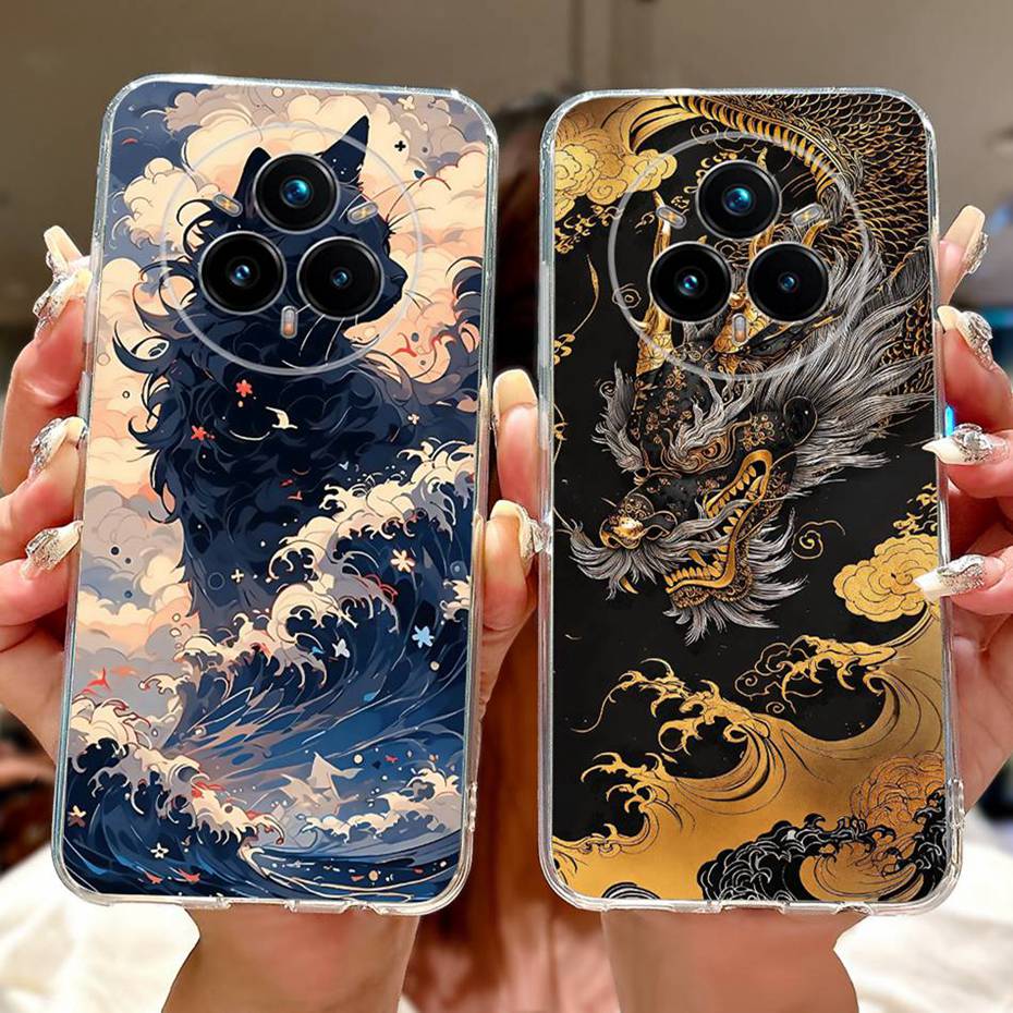 Fashion Painting Case For Realme 14 Pro+ 14Pro 5G Soft Silicone TPU Phone Cases For Realme 14 Pro Plus 5G Back Cover Bumpers