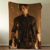 Leon Scott Kennedy R-ResidentS-ES Blanket Throw Super Cosy Plush Living Room Sofa Couch Childish Birthday Gifts