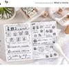 Wood Rubber Stamp Lovely Cats Stamp Animal Stamp Decorative Stamp Cartoon Dogs Stamp