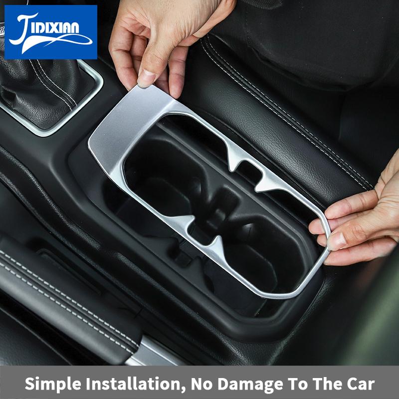 JIDIXIAN for Jeep Wrangler JL for Gladiator JT 2018 2019 2020 2021 2022 2023 2024 2025 Car Drink Cup Holder Decoration Cover