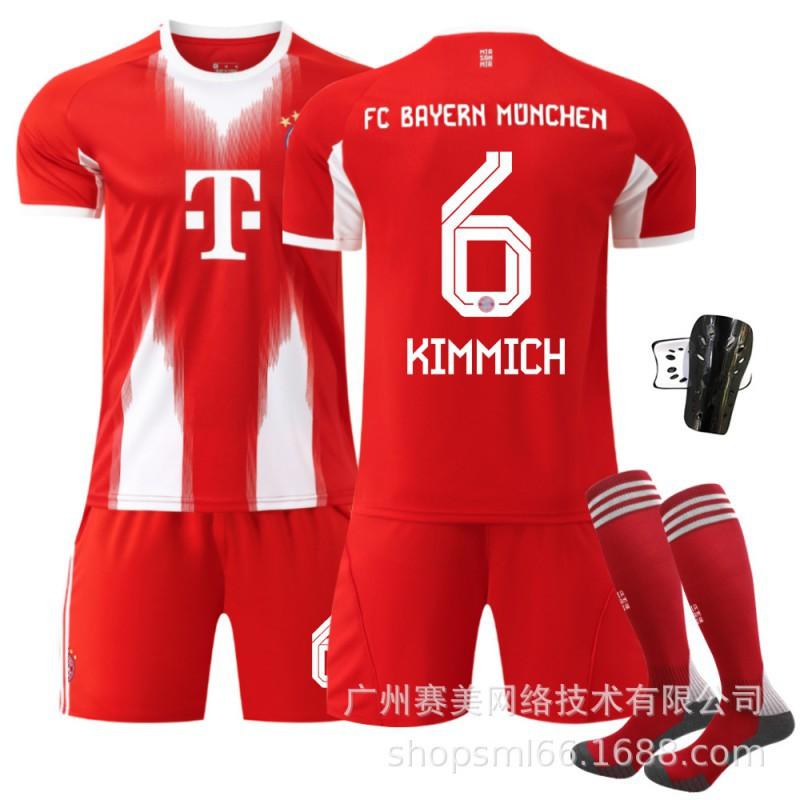 2526 Bayern Domácí 17 Ollise 6 Kimish 9 Kane 10 Musi 14 Dias Fotbalový dres Set
