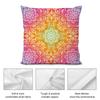 Colorful Floral Mandala Cushion Cover Soft Plush Fabric DoubleSided Printed Cushion Covers for All Seasons Modern Home Decor