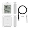 Inkbird Digital Thermometer and Hygrometer, Wireless Indoor/Outdoor Thermometer and Hygrometer, High-Precision LCD Screen, Maximum/Minimum Temperature