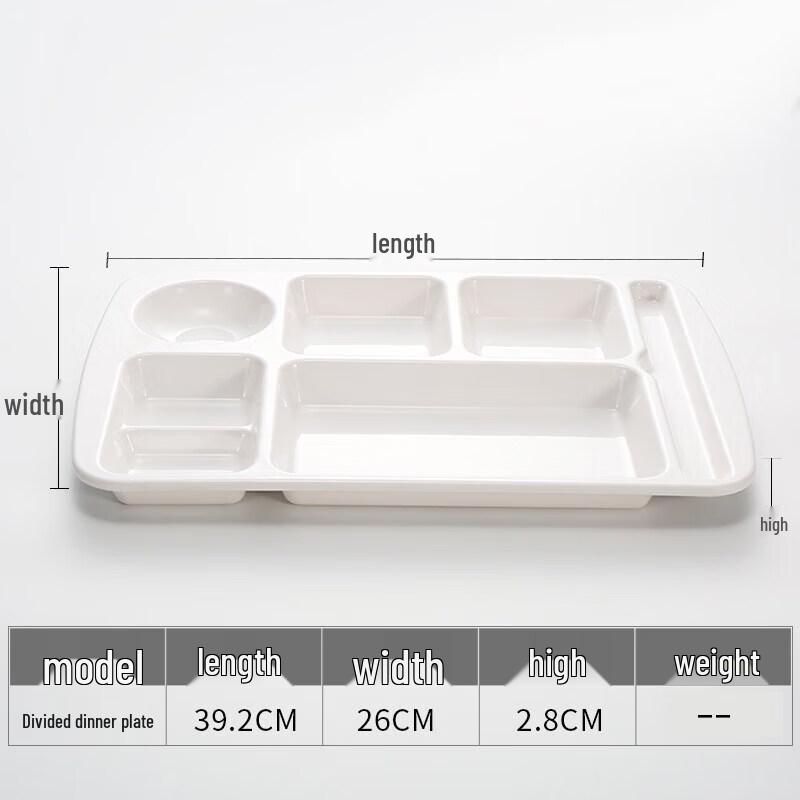 

Shengxinhui Melamine Divided Lunch Plate