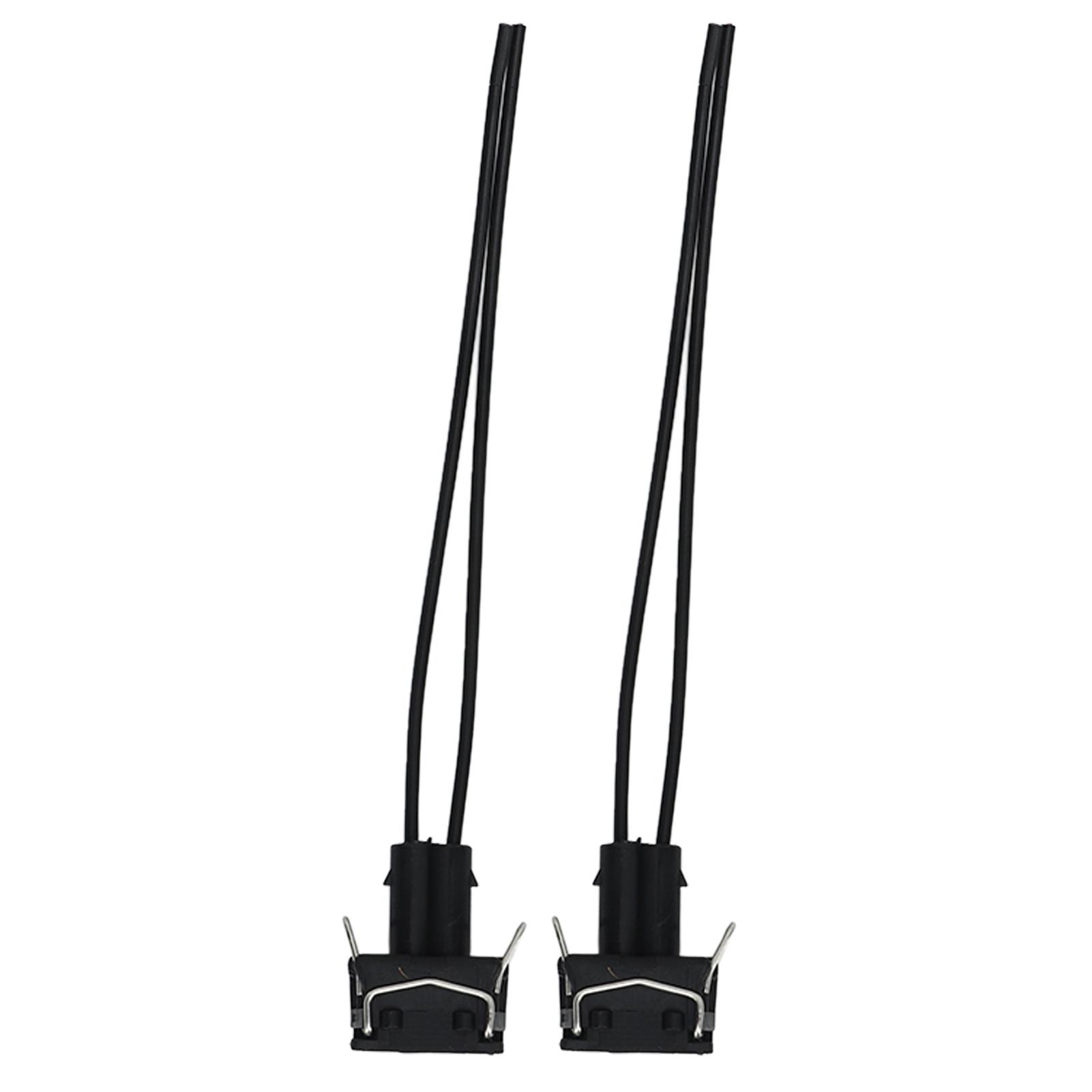 

2PCS Car Seat Repair Wiring Harness 357972752 Flexible High Temperature Resistant Black Fit For A3