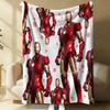 Retro Comic Spider-Man Flannel Blanket Soft Warm Fluffy Lightweight Throw Sofa Couch Bed Cover Nap Shawl Teens Man Cave Decor
