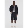 H M Loose Fit Twill Cargo sHorts Black