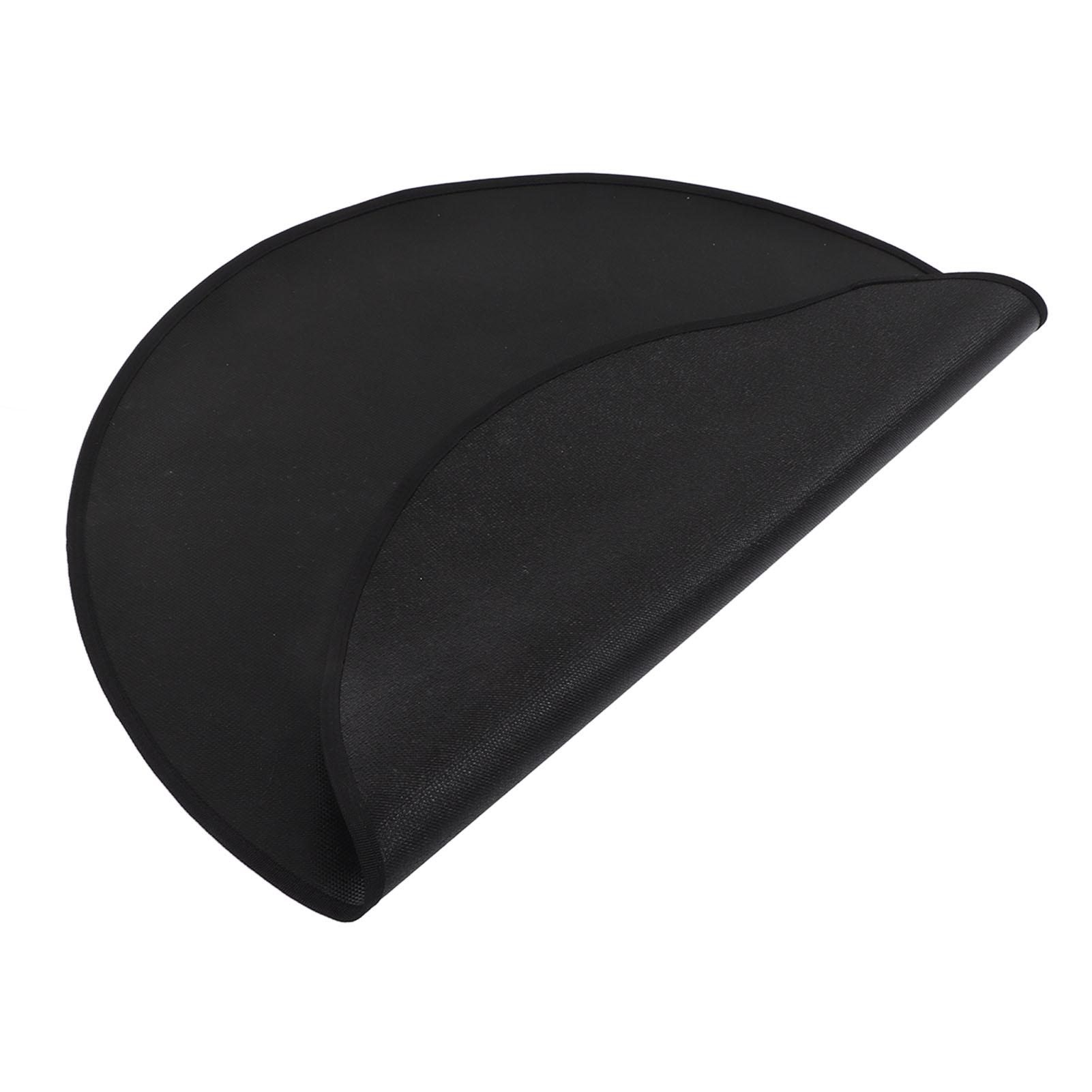 

Коврик для гриля огнеупорный термостойкий моющийся многоразовый круглый коврик для барбекю черный 24 дюйма 60 см диаметр