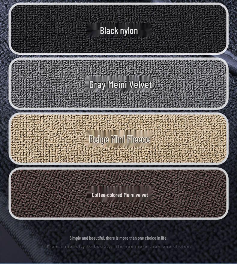 Red Flag HS5 Full Coverage TPE Floor Mats with Trunk Mat