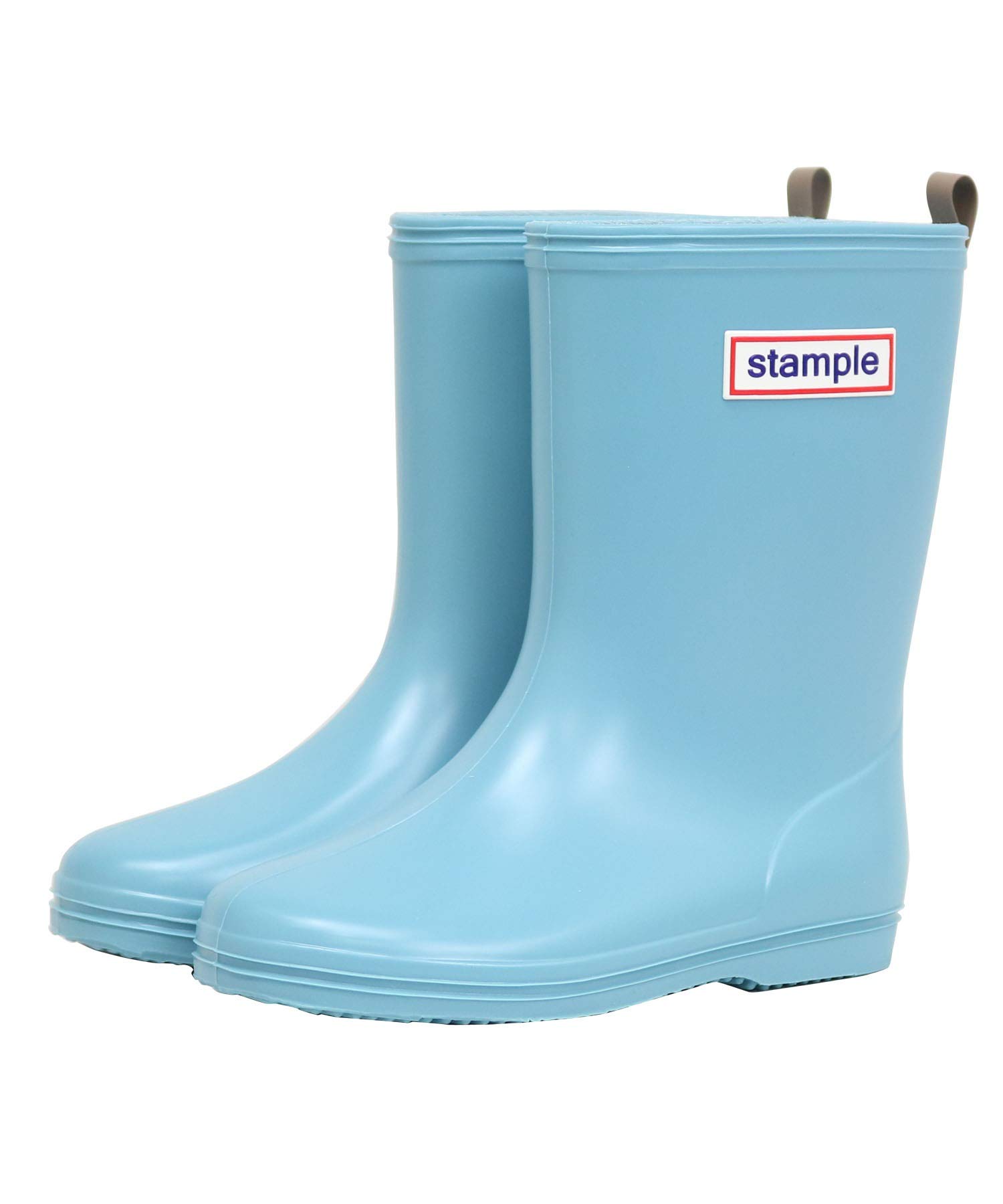 

[Stample] Made in Japan Rain Boots for Children (Boys & Girls, Unisex) - 75005 (Smoke Blue (56) 17.0 cm)
