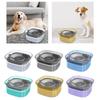 Dog Water Bowl Travel Vehicle Carried for Medium and Large Dogs No Spill 2L Large Capacity Floating Bowl Dog Water Slow Feeder