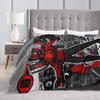 Titan Speakerman Potenziato Titan Flannel Blankets Warm Soft Throw Blanket for Home Decor Decorative Bedspread Sofa Bed Cover