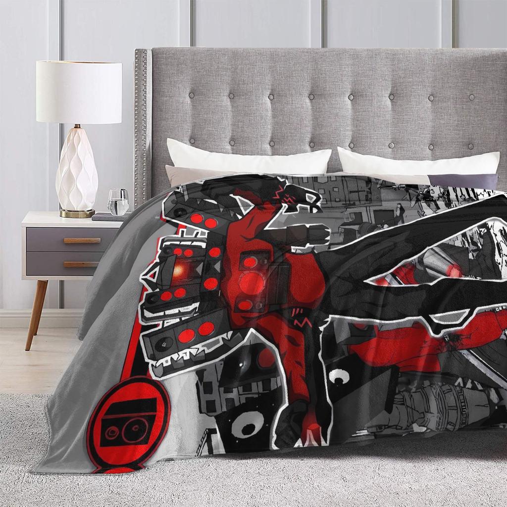 Titan Speakerman Potenziato Titan Flannel Blankets Warm Soft Throw Blanket for Home Decor Decorative Bedspread Sofa Bed Cover