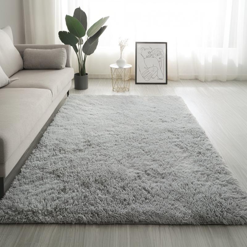 1Pcs Fluffy Area Rug Cute Shag Carpet Extra Soft And Shaggy Carpets Indoor Fuzzy Rugs For Living Room Super Soft Fluffy Rug