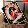 Disney Pearl Painting Mulan DIY Pearl Painting Gem Art Pearl Dot Painting Picture Crafts Adult Beginner Gifts Home Decor