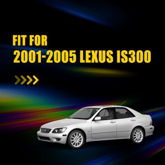 4X Smoked Side Marker Light Case Fits 2001-2005 Lexus IS300 LX2550103 LX2551103