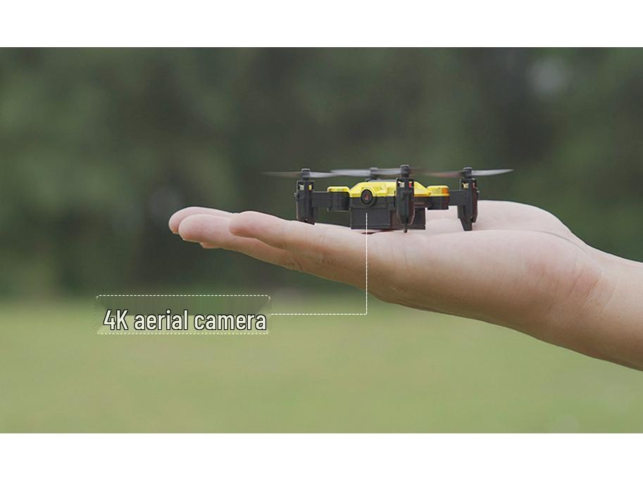 802 Mini Folding Drone: HD Aerial Photography, Drop-Resistant Remote Control Airplane for Student and Children's Toys
