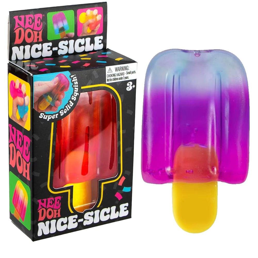 Schylling Needoh Nice Cube Sensorischer Nice-Sicle Stressabbau Quetschwürfel Anti-Angst Knetobjekt Für Fokus ADHS-Bevölkerung