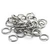 Hobbyworker 1000pcs 0.5mm To 1.2mm Split Open Stainless Steel Jump Rings for Diy Necklace Bracelet Jewelry Making
