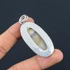Daughters Day Sale 925 Sterling Silver Natural Septarian Bezel Artisan Pendant