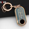 New Tpu Car Key Case Cover For Fiat 500 Ducato Panda 500L Punto Lancia Musa For Citroen Jumper For Peugeot Boxer Protected Fob