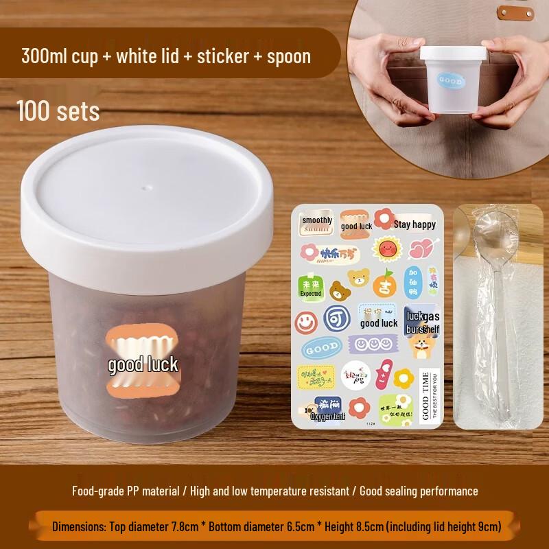 Miaojiayi 300ml Food-Grade Soup Container Set