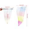 High Quality Fishing Tackle Depth Folding Dip Net Fishing Nets Collapsible Rhombus Mesh Nylon